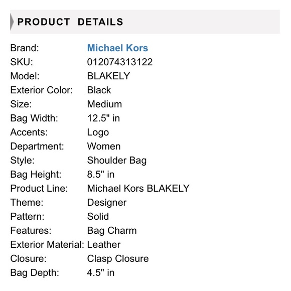 DIVORCE CLEARANCE-TAKING OFFERS MK Blakely Leather Satchel - Picture 17 of 17